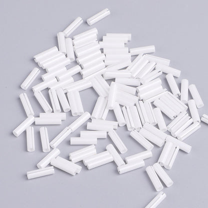 100Pcs Ceramic Sleeve ST/FC Universal Fiber Optical Adapter Port Interface