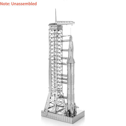 1/770 Metal High Quality USA Apollo 11 Saturn V w/ Gantry Unassembled Model