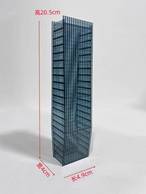 1/350 Building Model City Street View House Scene Display Model
