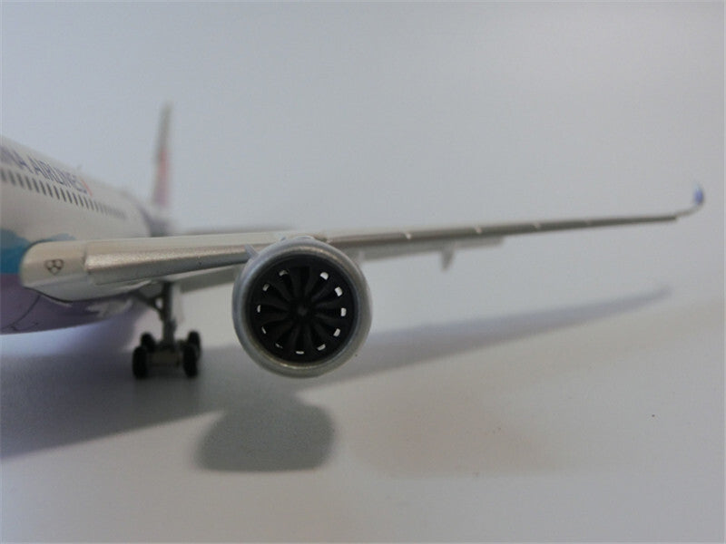 JC Wings CHINA AIRLINES For AIRBUS A350-900 B-18901 FLAPS DOWN 1/400 plane Model