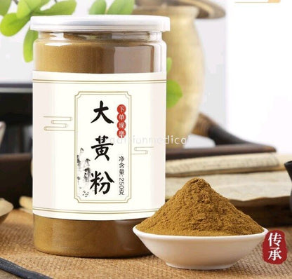 250g Rhubarb Root Powder 100% pure Health Herb tea Premium Organic