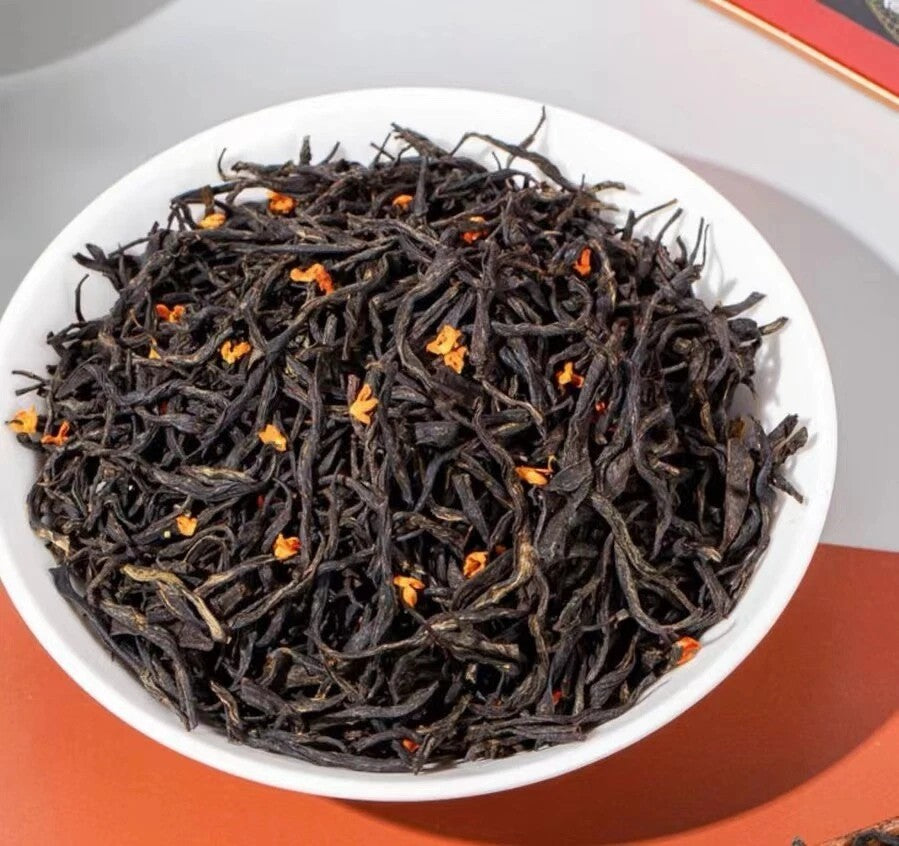 250g Natural Sweet-scented Osmanthus Black Tea Dried Osmanthus Flower Tea