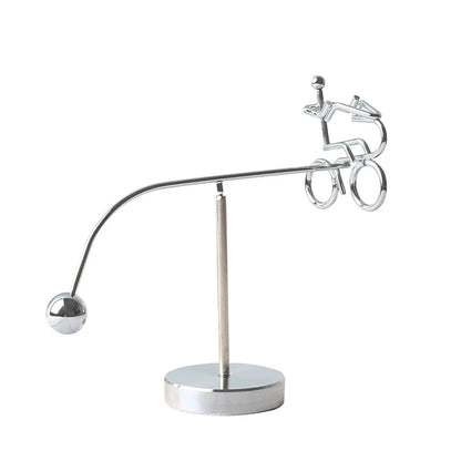 Balance Toys Ornaments Stainless Steel Swing Tumbler Rotating Kinetic Home Decor