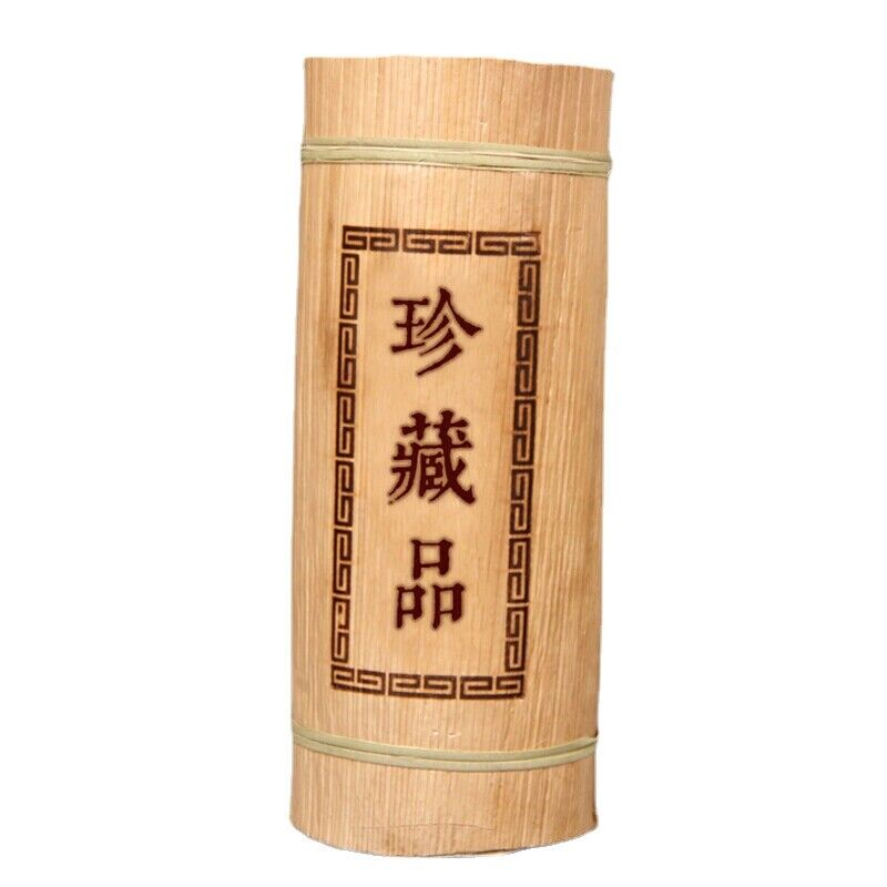 500g Bamboo Tube Iceland Ancient Tree Puer Tea Healthy Drink Yunnan Pu Erh Tea