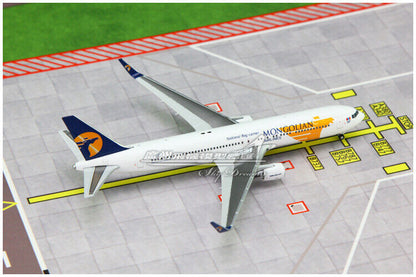 1:400 JC WINGS MONGOLIAN BOEING 767-300ER Passenger Airplane Diecast Plane Model