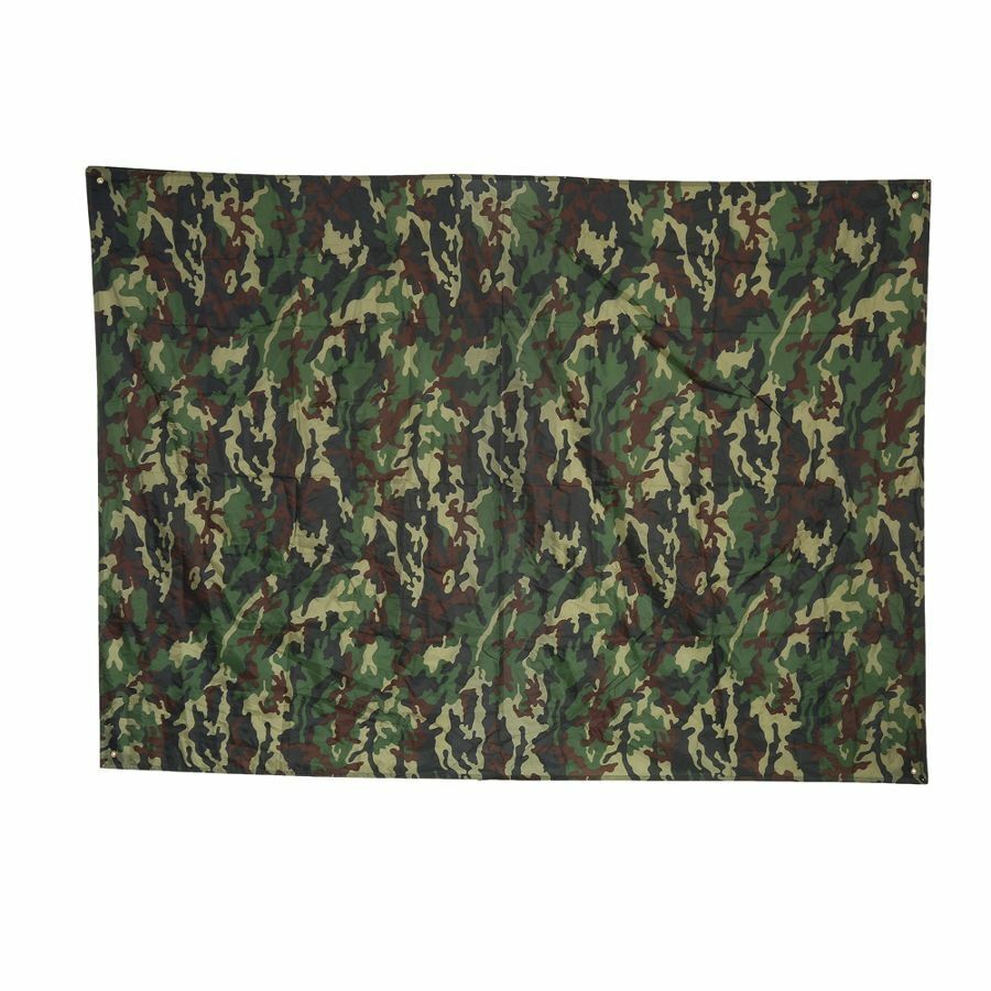 3 Sizes Camouflage Tent Tarp Camping Hunting Shelter Waterproof Outdoor Survival