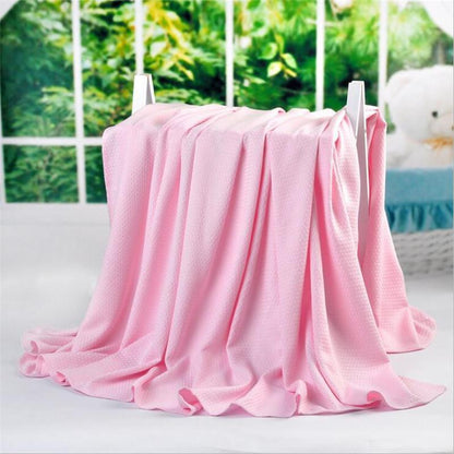 Original Bamboo Soft Summer Bedding Textured Blanket Twin Full Size Queen King