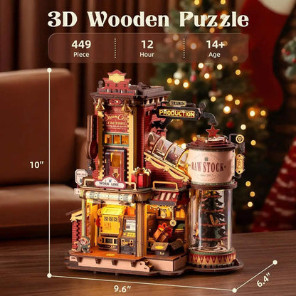 Wooden Music Box Puzzle Workshop – 3D Craft Kit