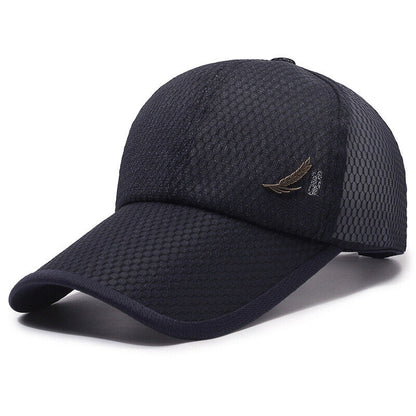 Sun Hat Adjustable Mesh Cap Quick Dry Baseball Cap Casual Summer Breathable