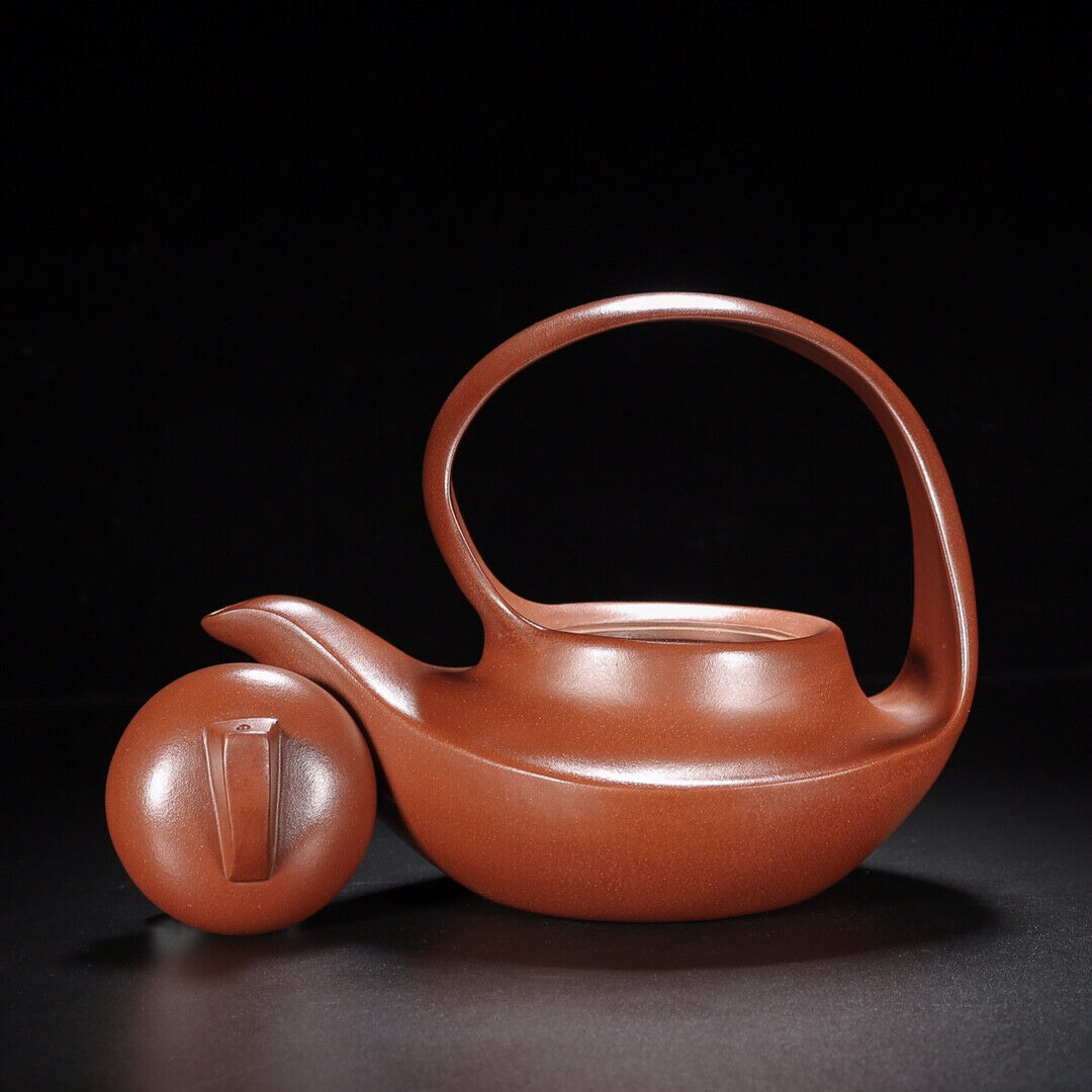 Chinese Yixing Zisha Clay Handmade Exquisite Teapot（曲壶 【底款】汪寅仙）