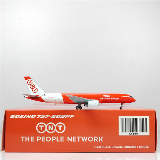 1:400 JC Wings TNT BOEING B757-200F Passenger Airplane Diecast Aircraft Model
