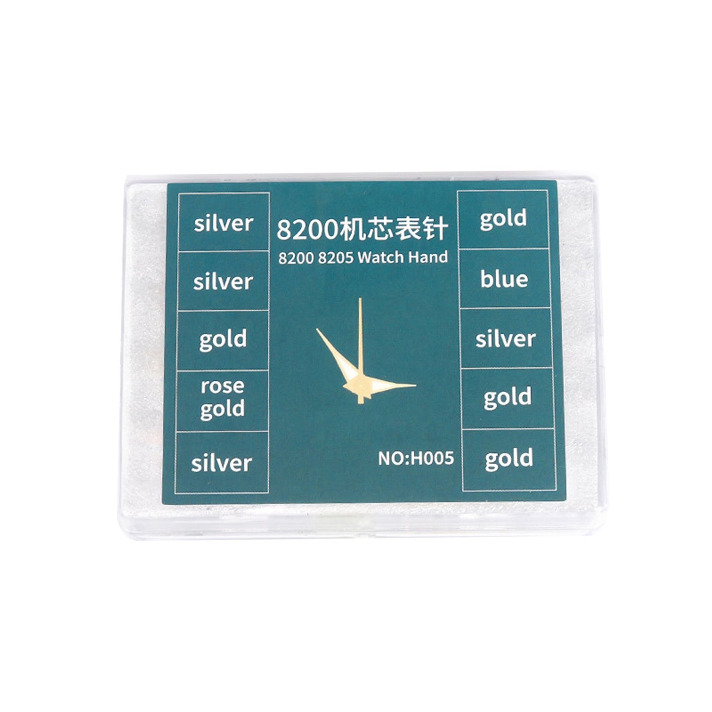 1 Box Alloy Watch Hands Watch Needles Replacement For Miyota 8200 8205 movement