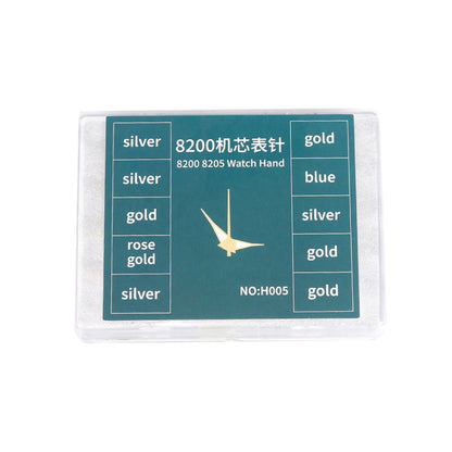 1 Box Alloy Watch Hands Watch Needles Replacement For Miyota 8200 8205 movement