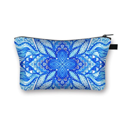 Bohemian Print Cosmetic Bag Fashion Travel Lipstick Toiletry Bag Shopping Purse