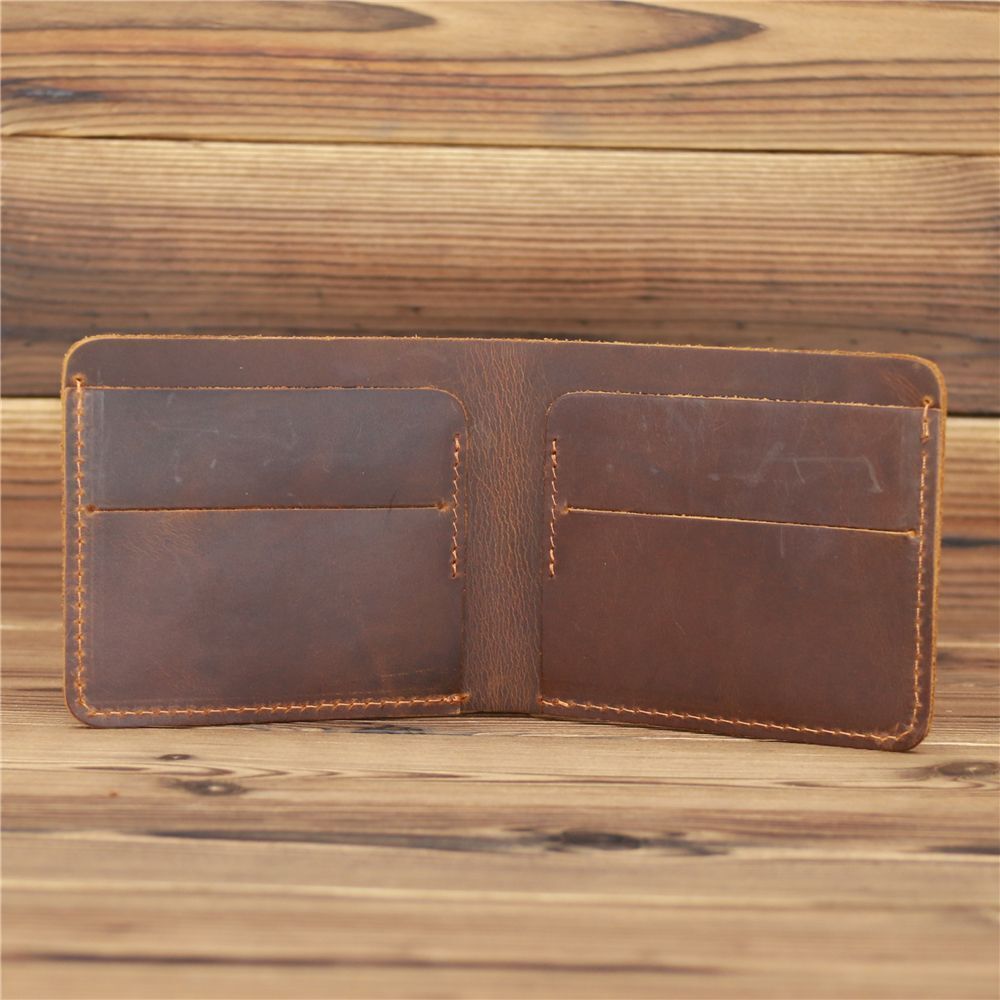 Genuine Leather Vintage Wallet Clutch Money Purse Bag Card Holder A/B Sizes 1 PC