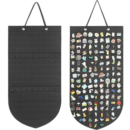 Hanging Brooch Pins Organizers Velvet Badges Buttons Lapel Board Storage Display