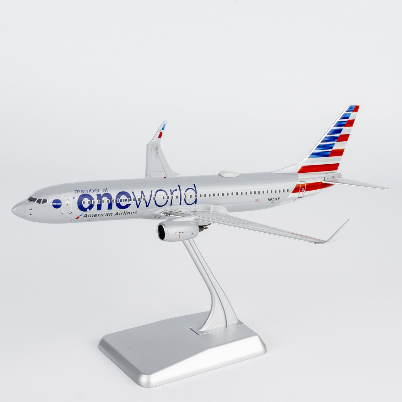 1:200 NGmodels American Airlines B737-800 Passenger Airplane Diecast Plane Model