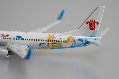 1:400 JC Wings CHINA SOUTHERN Boeing 737-800 Airplane Diecast Aicraft Model