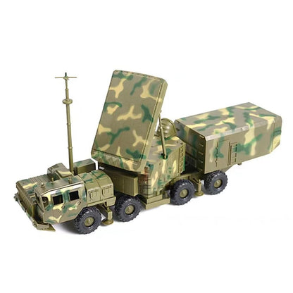 S-300 Russian Air Defense Missile Radar Vehicle 1:72 Simulation Military Model