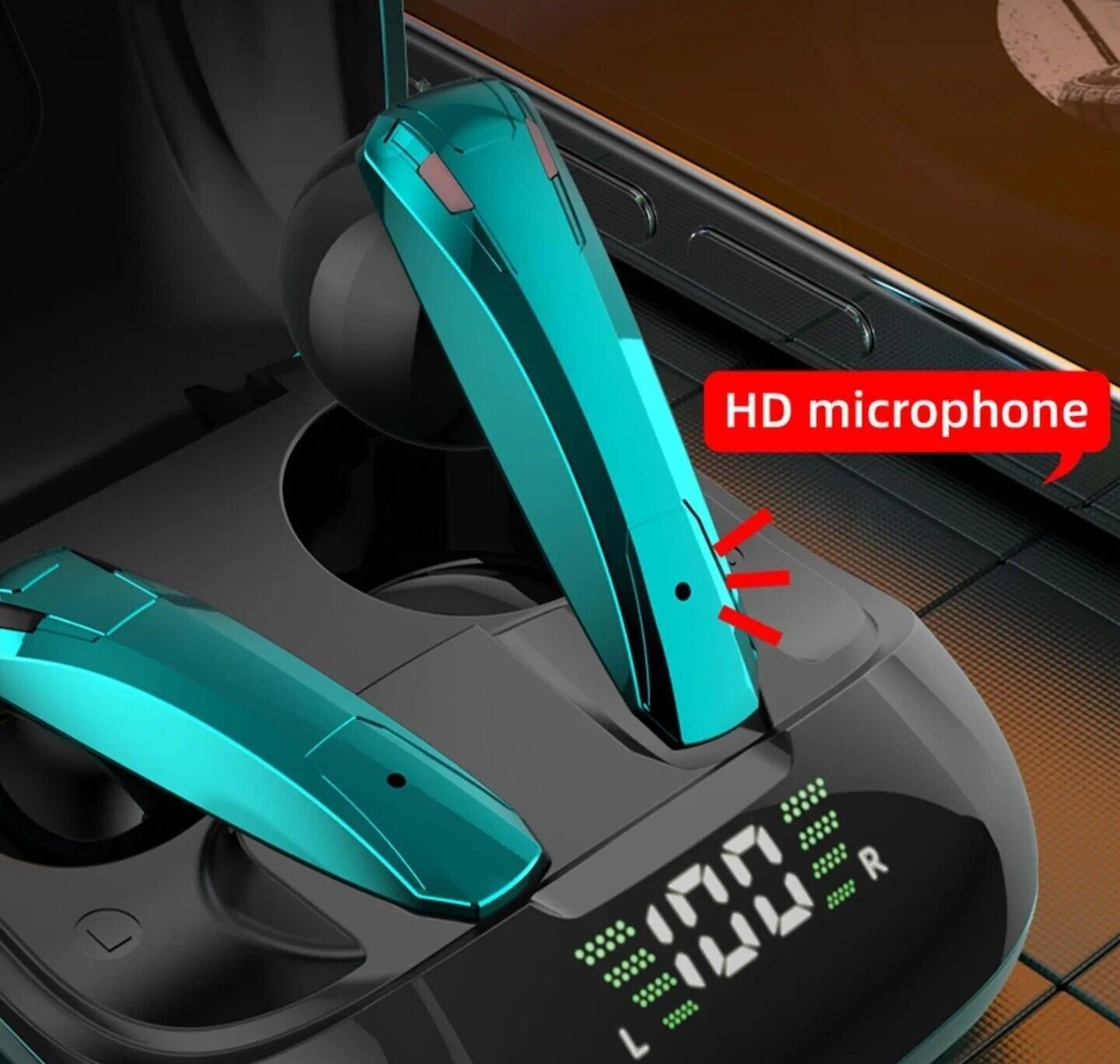 Wireless Headphones Bluetooth 5.0 Earbuds 9D Stereo Universal for Phones Tablet