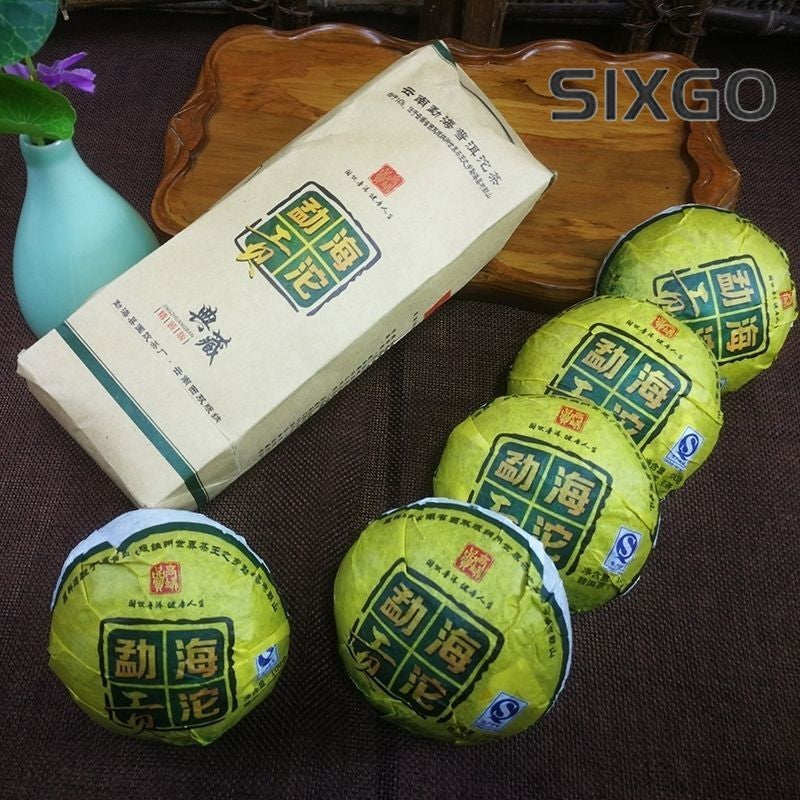 2018 Year Yunnan Guoyin Menghai Gong Tuo Raw Tea Pu'er Puer Tuocha 500g