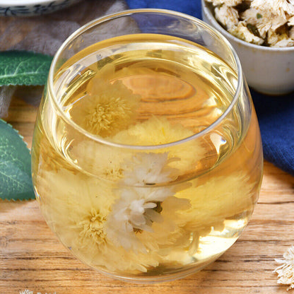 60g Gongju Flower Tea Juhuacha White Chrysanthemum Tea Chinese Flower Herbal Tea
