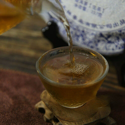 357g Top-grade "Ye Sheng Qiao Mu" Pu-erh Shen Puerh Tea TuLin Phoenix Sheng Puer