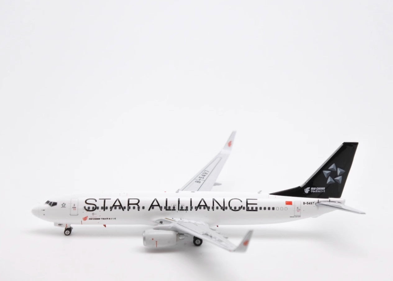 1:400 Phoenix AIR CHINA STAR ALLIANCE BOEING 737-800 Airplane Diecast Model