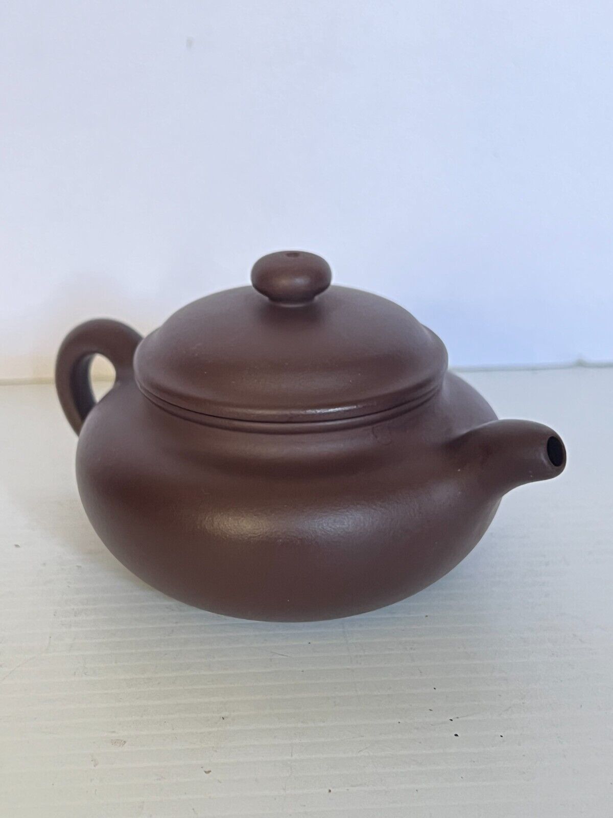Chinese Handmade Yixing Zisha Clay Tea Pot Stamped