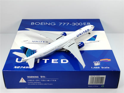 1:400 Phoenix UNITED BOEING B777-300ER Airplane Diecast Aircraft Plane Model