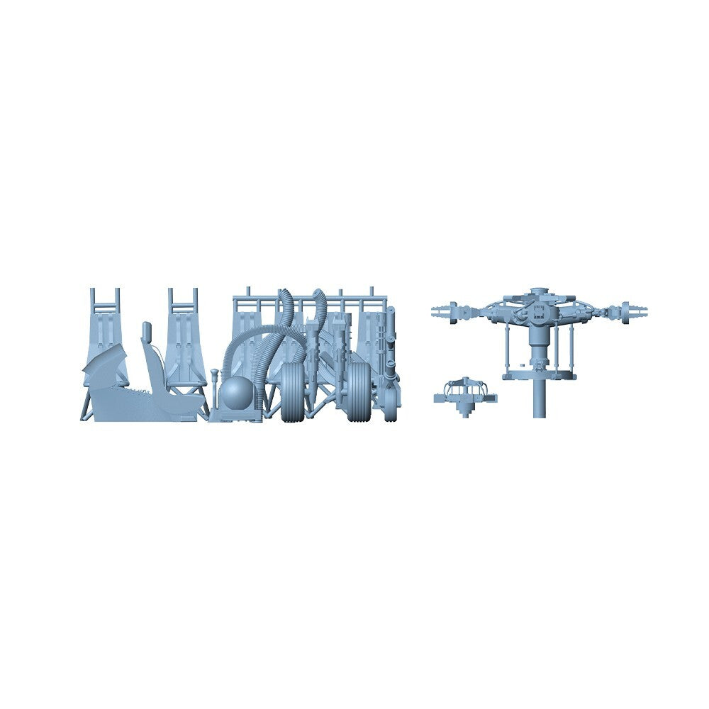Yao's Studio LYRG72900 1/72 Model Sets US HH-60H Rescue Hawk For Trumpeter 87233