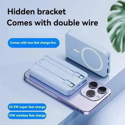 30000mAh Magnetic Power Bank – Super Fast Wireless Charge