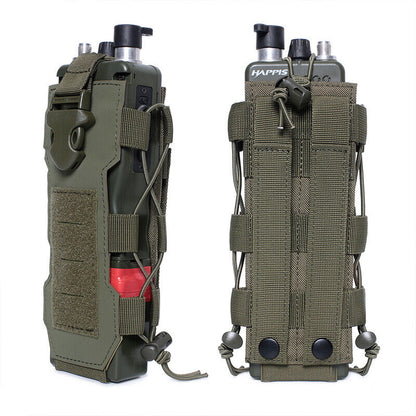 Tactical Molle Water Bottle Pouch Outdoor Travel Kettle Bag Sport Bag Canvas