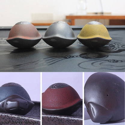 table decoration yixing zisha tea pet turtle small size tea play longevity new