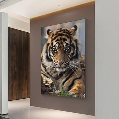 Tiger Canvas Painting Animal Wall Art Poster Prints Wall Picture Home Decor Art