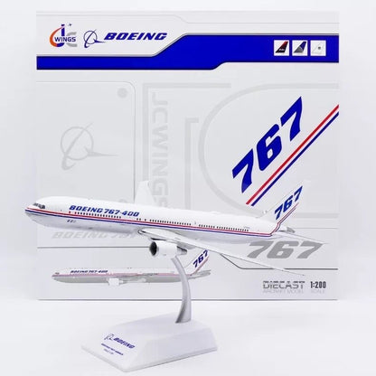 1:200 JC Wings Boeing 767-400ER N76400 Passenger Airplane Diecast Aircraft Model