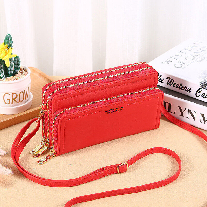 Women's Small Crossbody Handbag Cellphone Shoulder Bag Clutch Wallet Purse USA