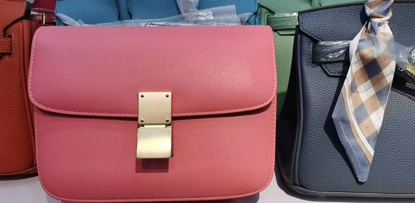 Women’s Genuine Shoulder Bag Small Square Bags Handbag Bags