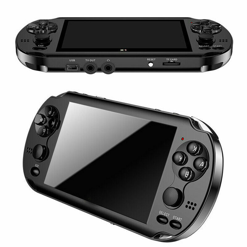 Handheld Portable Game Console X9S 5.1" 8GB 128Bit MP3 Video Player, 1000+ Games