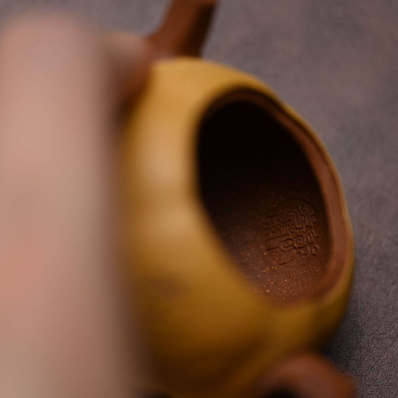 Small Tea Pot Full Handmade Real Yixing Zisha Duan Clay Chinese Kungfu Tea Pot