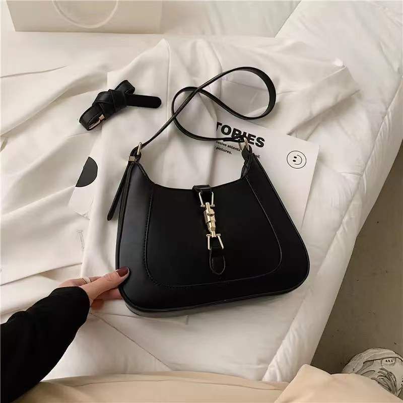 Luxury Purse Handbag Leather Shoulder Crossbody Bag Women Fashion Underarm Bags