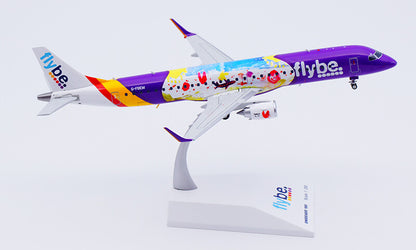 1:200 JC Wings flybe EMBRAER 195 ERJ-190 Passenger Plane Diecast Aircraft Model