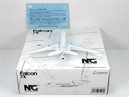 1:200 NG Models Dassault Aviation Falcon 7X Diecast Aircraft Model