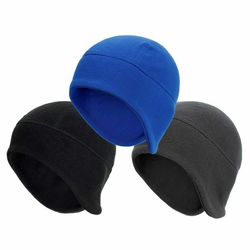 Unisex Outdoor Windproof Winter Warm Fleece Hat Camping Hunting Tactical 56-50CM