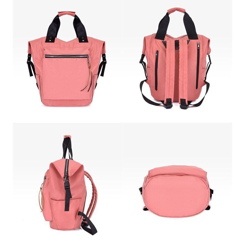 Nylon Backpack Travel Book Bag Teenage Students Handbag Daypack Nylon 40*26*17CM