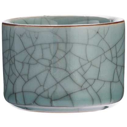 70ML Zen Wing Pattern Small Cup Ceramic Tea Cup Household Tea Cup Tea Set