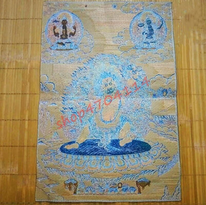 Manjusri Bodhisattva Thangka Buddha Statues Exquisite Collections Decorations
