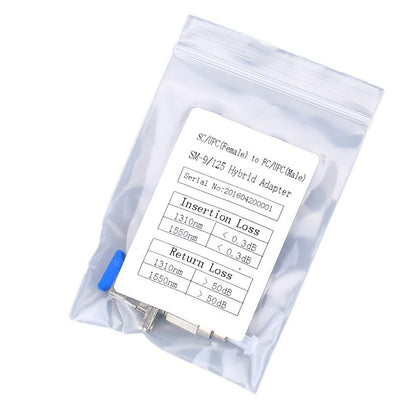 FC-SC Fiber Optic Adapter SC Female to FC Male Single-Mode for Optic Fiber Cable