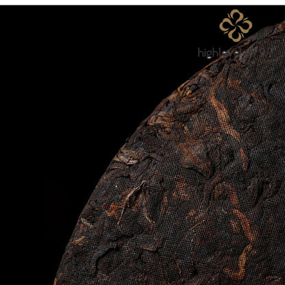 357G Ripe Puer Tea Cake Menghai Yunnan Ancient Tree Compression Fermented Tea -