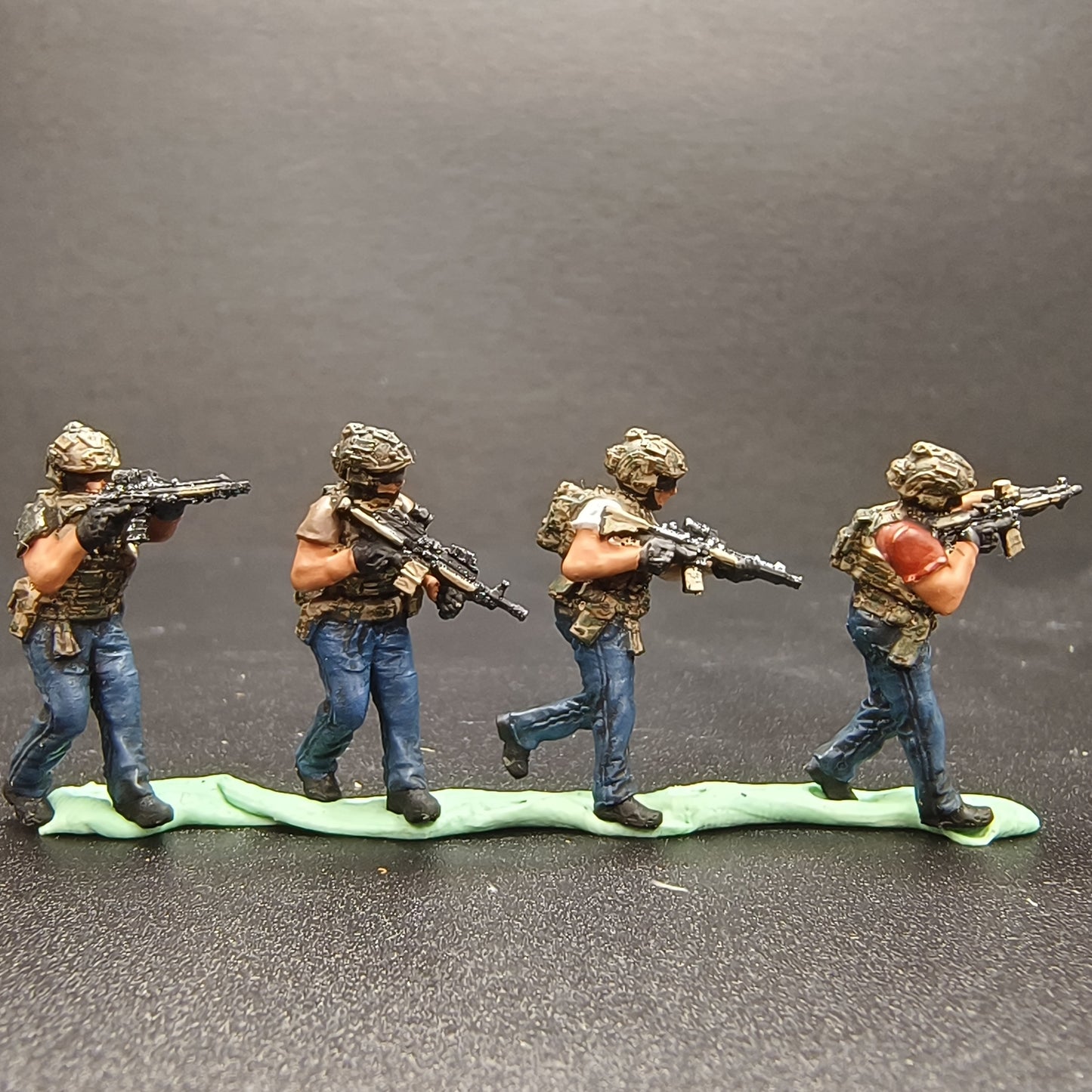 1/72 Modern Soldier Special Forces Commando 4man handPainted finished Model